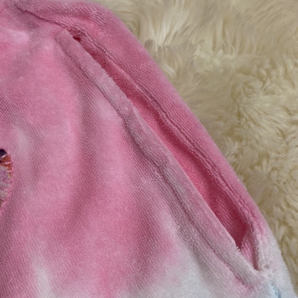 🎀 LoveShackFancy Santinella Tie-dye Joggers XL Pink White Blue - Picture 7 of 17